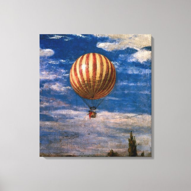 Der Ballon, 1878 Leinwanddruck (Vorderseite)