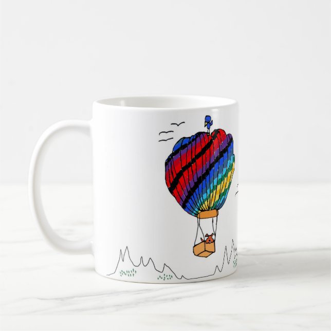 Der Ballon des Bobs Kaffeetasse (Links)