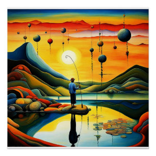 Der Ballonfahrer Poster