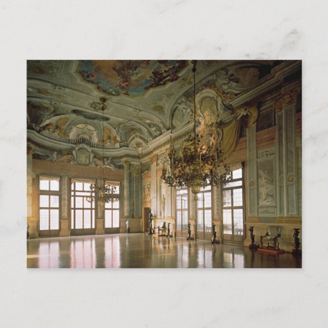 Der Ballsaal (Foto) Postkarte (Vorderseite)