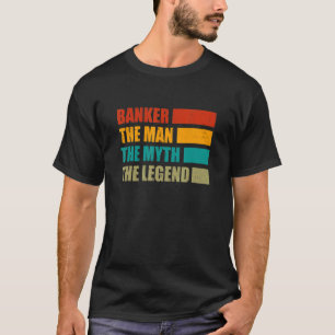 Der Banker der Mann der Mythos der Buchhalterin Ba T-Shirt