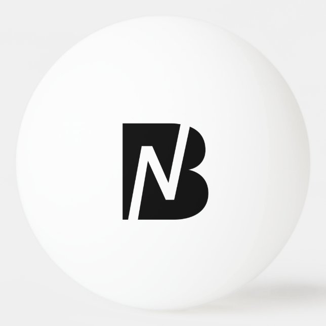 Der Banter News Ping Pong Ball Tischtennisball (Vorderseite)