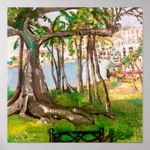 Der Banyan, FL. Poster