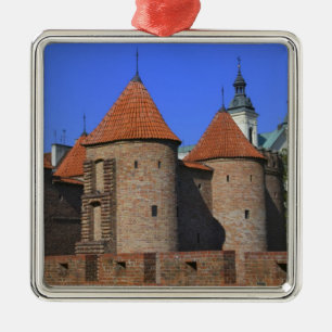 Der Barbakan und die Paulinerkirche, Warschau, Ornament Aus Metall