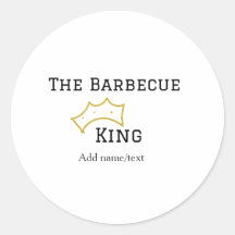 Der Barbecue-König krönt den Namen des besten Koch