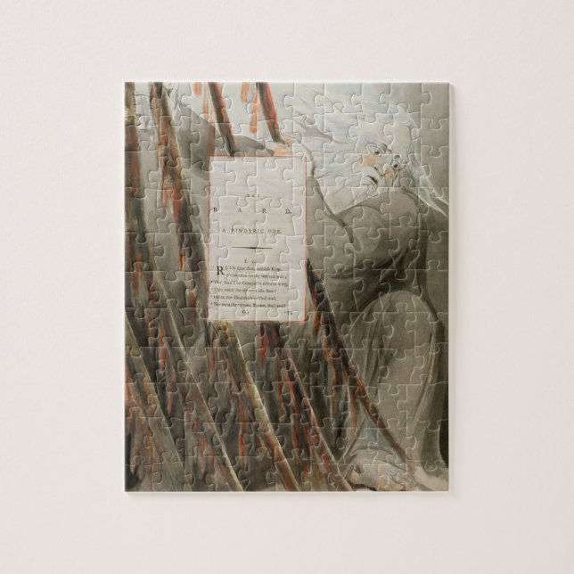 Der Barde: Eine Pindaric Ode, 'von den Gedichten Puzzle (Vertikal)