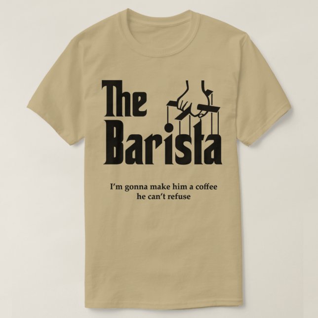 Der Barista 7 T-Shirt (Design vorne)