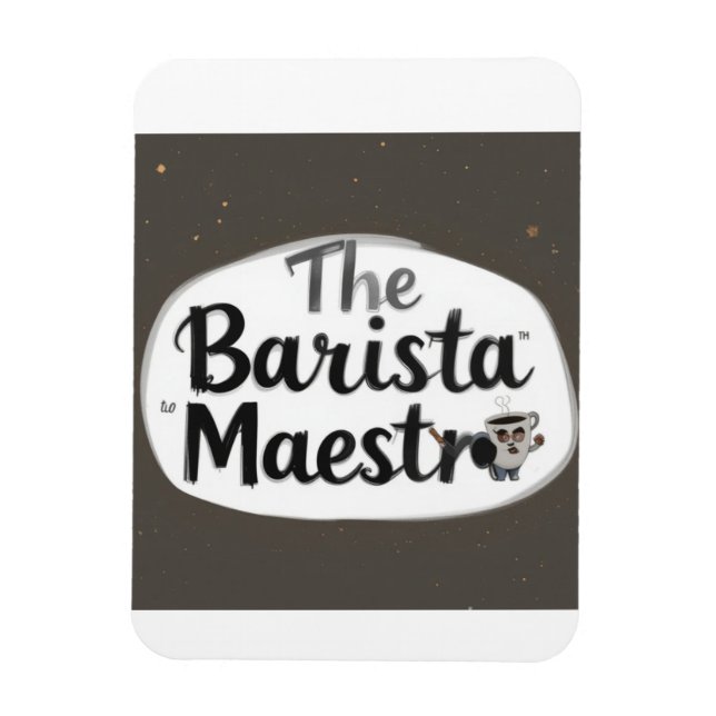 Der Barista Maestro Magnet (Vertikal)