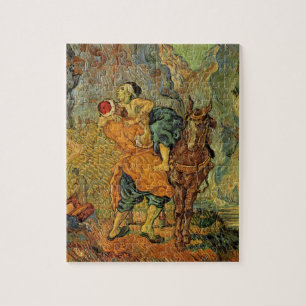Der barmherzige Samariter von Vincent van Gogh Puzzle