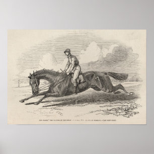 Der Baron, der Gewinner der Großen St. Leger Poster