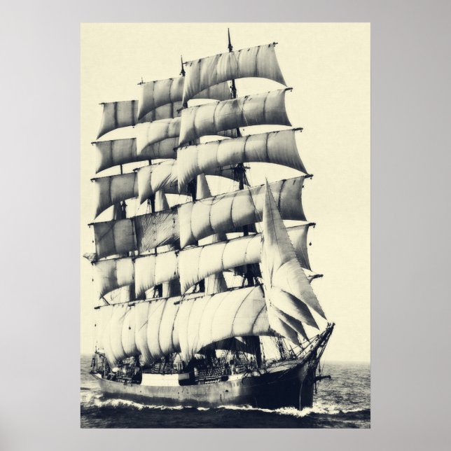 Der Barque Pamir Poster (Vorne)