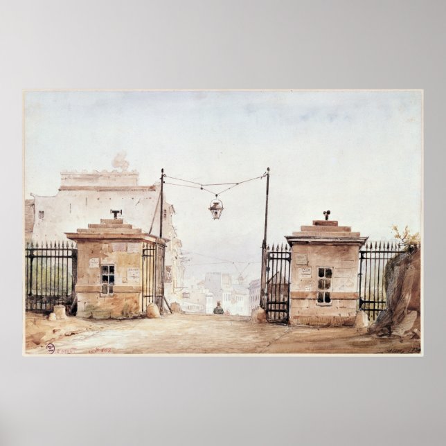 Der Barriere de Menilmontant Poster (Vorne)