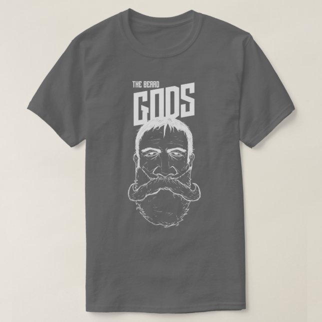 Der Bart Gods Bart Liebhaber nicht Shave Funny Bea T-Shirt (Design vorne)