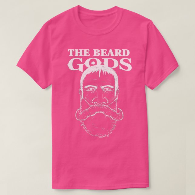 Der Bart Gods Bart liebt Donx27t Shave Funny Be T-Shirt (Design vorne)