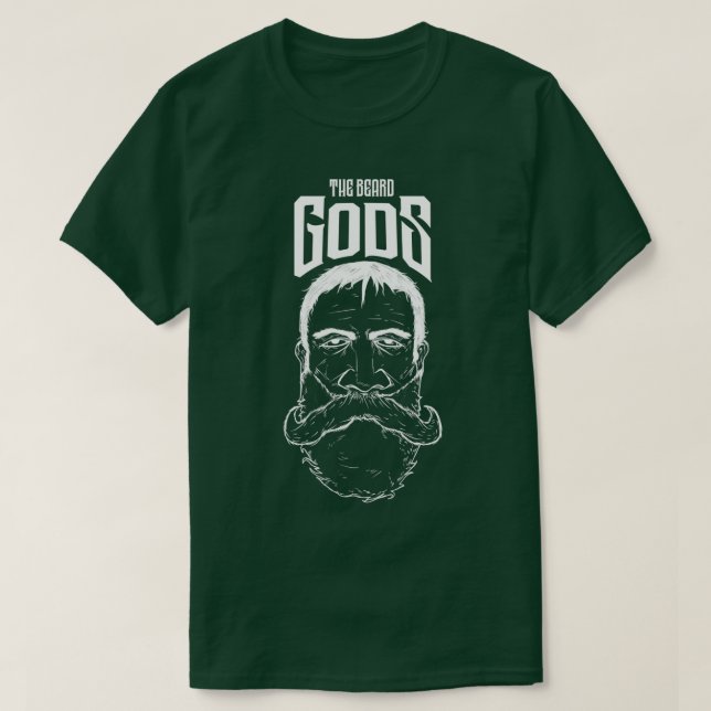Der Bart Gods Bart liebt Donx27t Shave Funny Be T-Shirt (Design vorne)