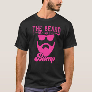 Der Bart hinter dem Bump Men New Dad Schwangerscha T-Shirt