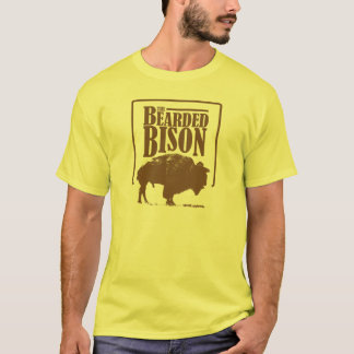 Der bärtige Bison T-Shirt