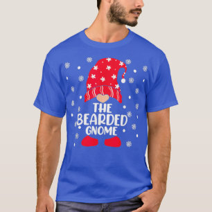 Der bärtige Gnome passt Familie Weihnachten Pajama T-Shirt