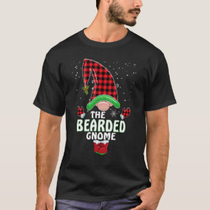 Der bärtige Gnome passt Familie Weihnachten Pajama T-Shirt