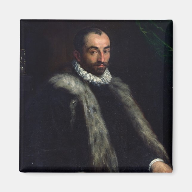 Der bärtige Mann, 1580 Magnet (Vorne)