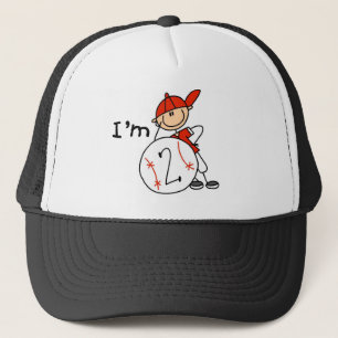 Der Baseball des Jungen bin ich 2 Truckerkappe