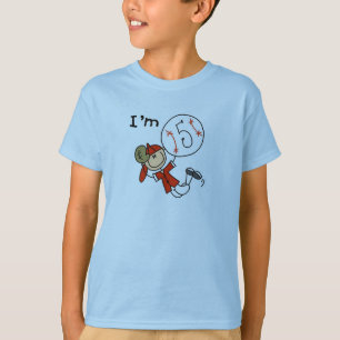 Der Baseball des Jungen bin ich 5 T-Shirts und