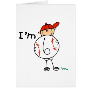 Der Baseball des Jungen bin ich 6 T-Shirts und