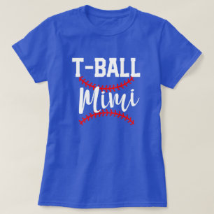 Der Baseball-Großmutter-Spiel-Geschenk der Frauen T-Shirt