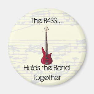Der Bass hält die Band zusammen Magnet