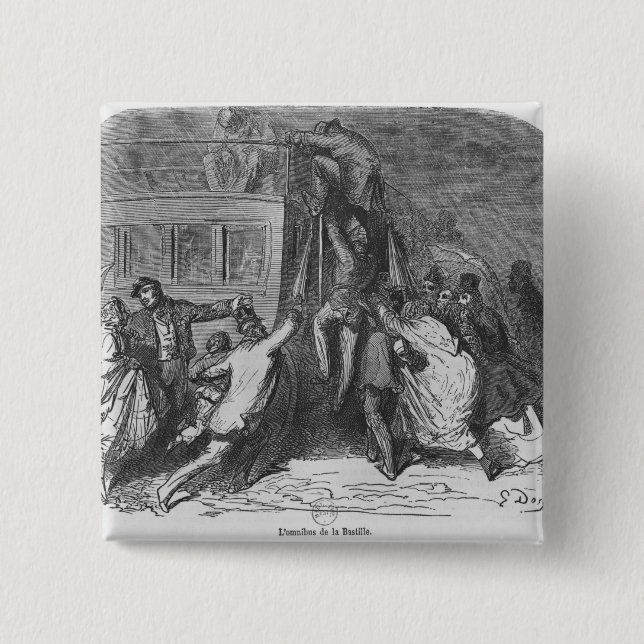 Der Bastille Omnibus Button (Vorderseite)