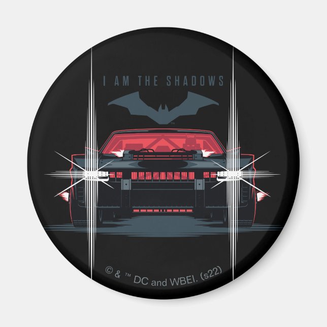 Der Batman Batmobile - Ich bin die Schatten Magnet (Vorne)