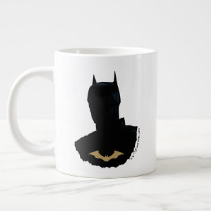 Der Batman mit dem goldenen Bat-Symbol Jumbo-Tasse