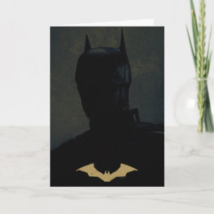 Der Batman mit dem goldenen Bat-Symbol Karte