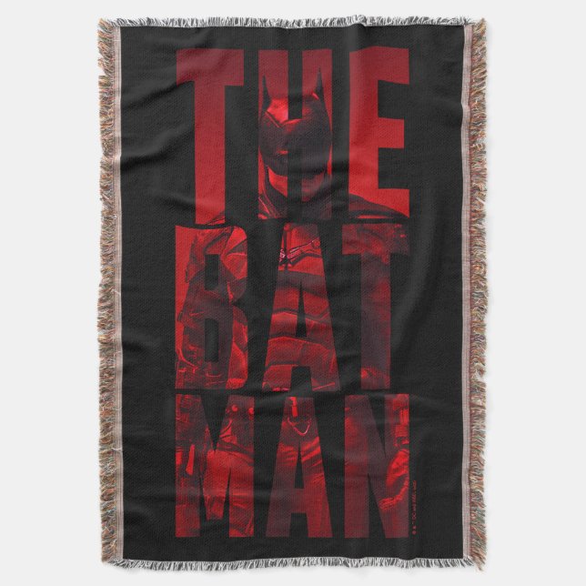 Der Batman Typografy Cutout Decke (Vorderseite Vertikal)