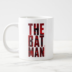 Der Batman Typografy Cutout Jumbo-Tasse
