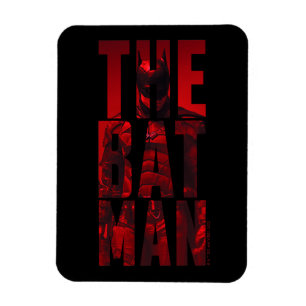Der Batman Typografy Cutout Magnet