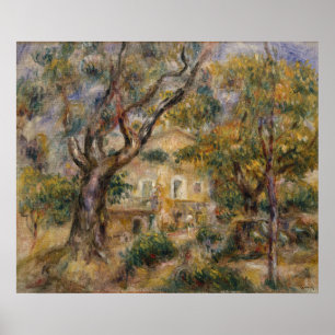 Der Bauernhof in Les Collettes, Cagnes Fine Art Poster