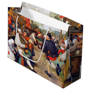 Der Bauerntanz, Pieter Bruegel große Geschenktasch Geschenktüte
