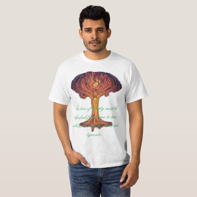 Der Baum der Freiheit T-Shirt (Vorne ganz)