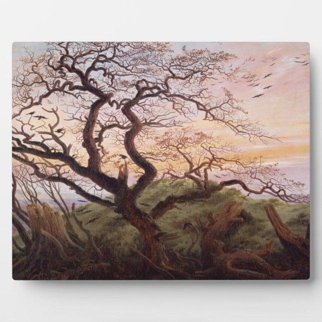 Der Baum der Krähen, 1822 Fotoplatte (Vorderseite)