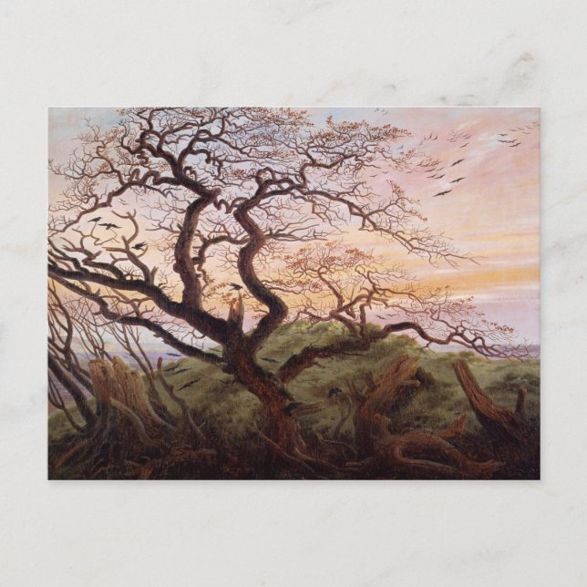 Der Baum der Krähen, 1822 Postkarte (Vorderseite)