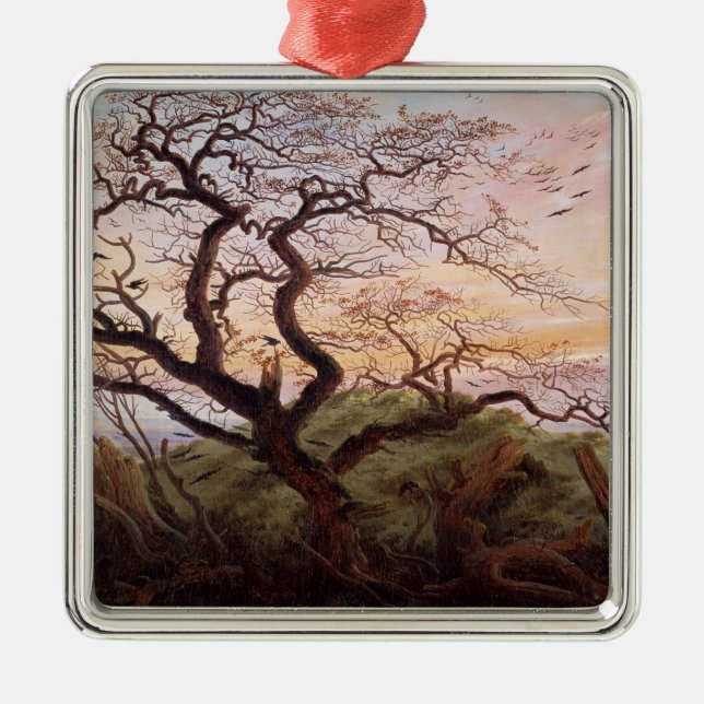 Der Baum der Krähen, 1822 Silbernes Ornament (Vorne)