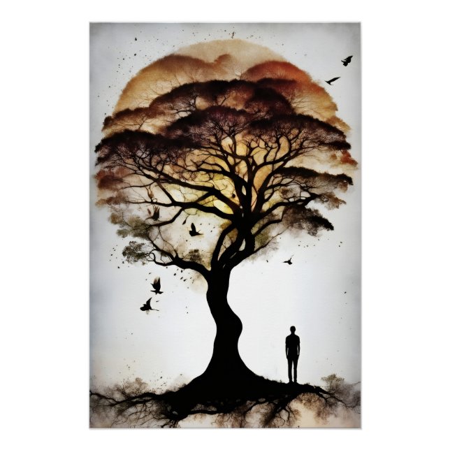 Der Baum der stillen Geheimnisse Poster (Vorderseite)