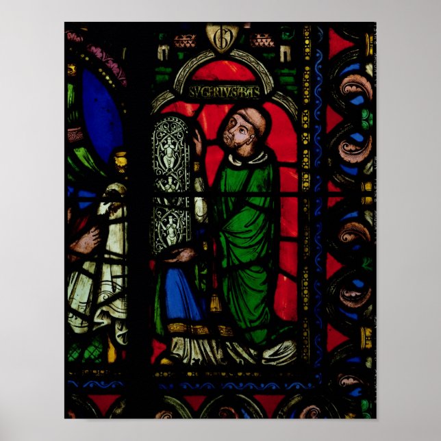 Der Baum des Jesse-Fensters Poster (Vorne)