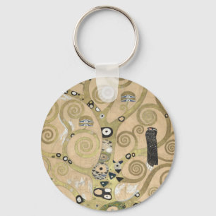 Der Baum des Lebens, Gustav Klimt Ölmalerei Schlüsselanhänger