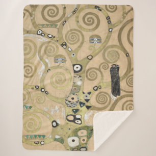 Der Baum des Lebens, Gustav Klimt Ölmalerei  Sherpadecke