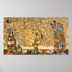 Der Baum des Lebens   Gustav Klimt   Poster