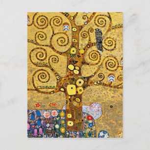 "Der Baum des Lebens", Gustav Klimt Postkarte