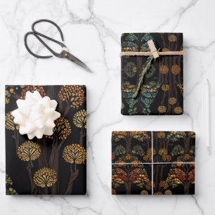 Der Baum des Lebens ist ein mächtiges und uraltes  Geschenkpapier Set