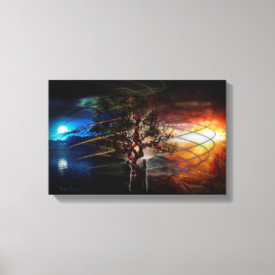 Der Baum des Lebens Leinwanddruck